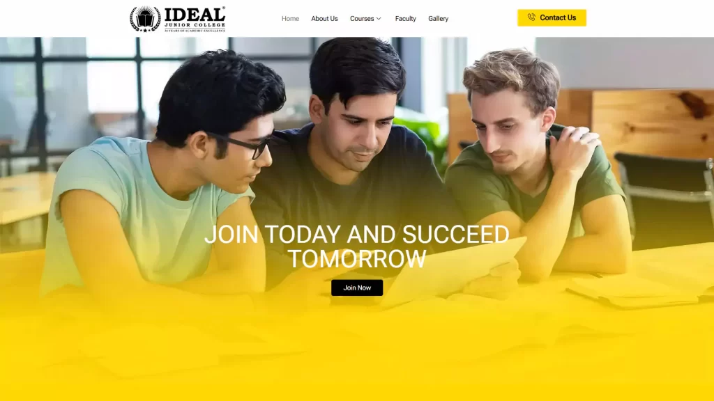 website-ideal-junior-college